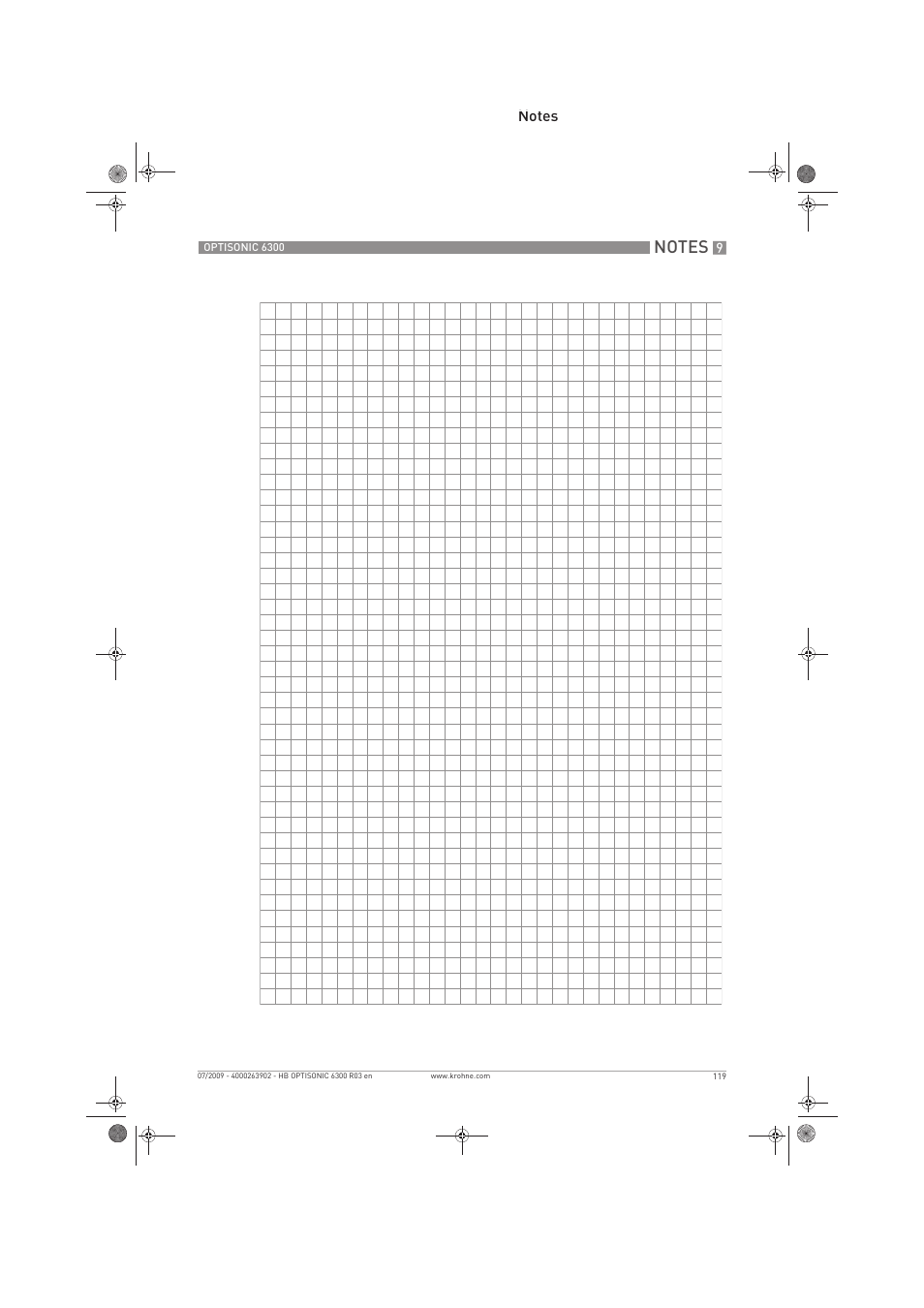 KROHNE OPTISONIC 6300 EN User Manual | Page 119 / 120