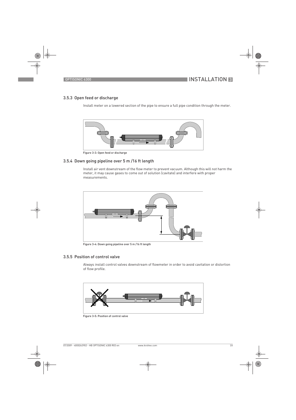 Installation | KROHNE OPTISONIC 6300 EN User Manual | Page 19 / 120