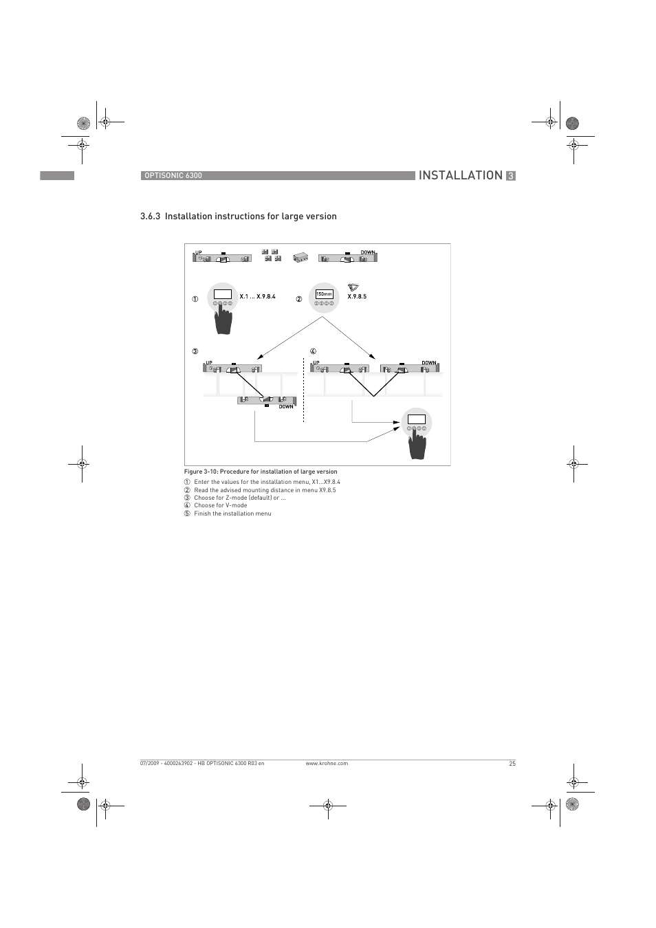 Installation | KROHNE OPTISONIC 6300 EN User Manual | Page 25 / 120