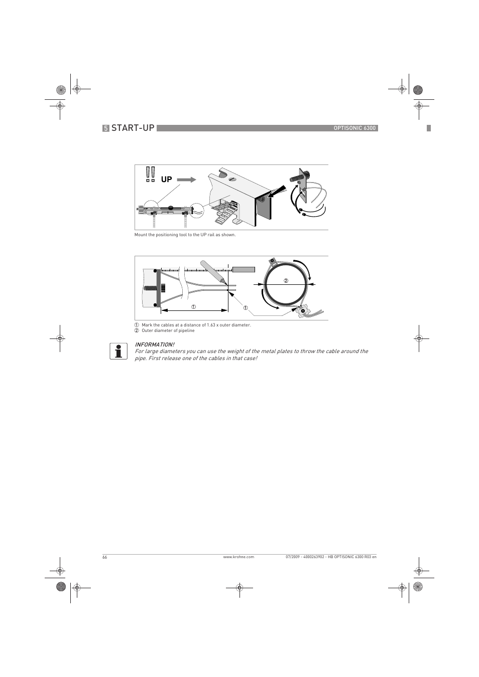 Start-up | KROHNE OPTISONIC 6300 EN User Manual | Page 66 / 120
