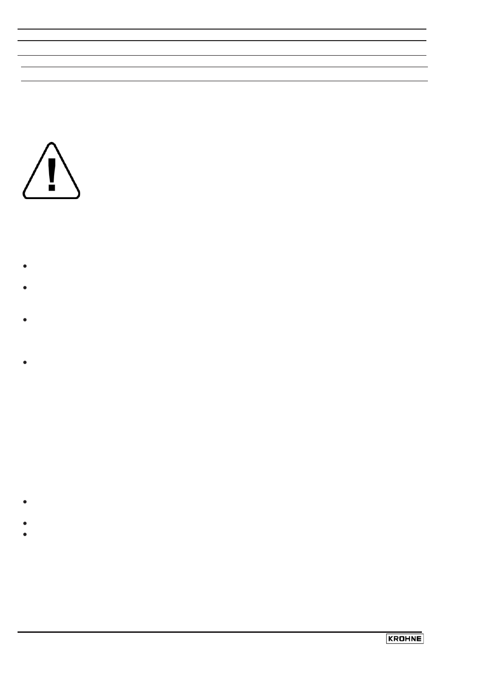 KROHNE UFM 3030 Service EN User Manual | Page 6 / 48