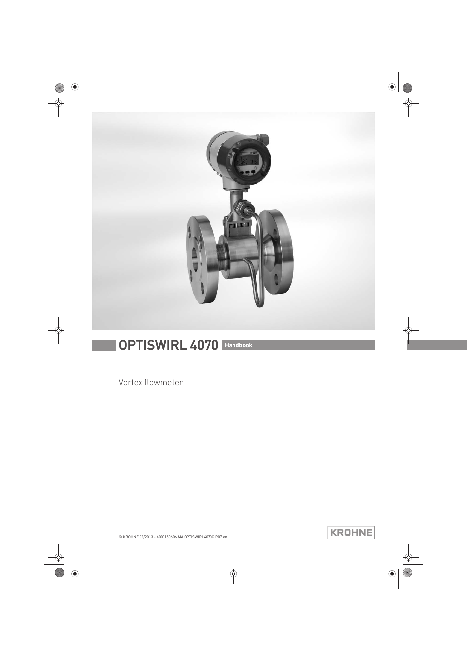 KROHNE OPTISWIRL 4070 EN User Manual | 84 pages