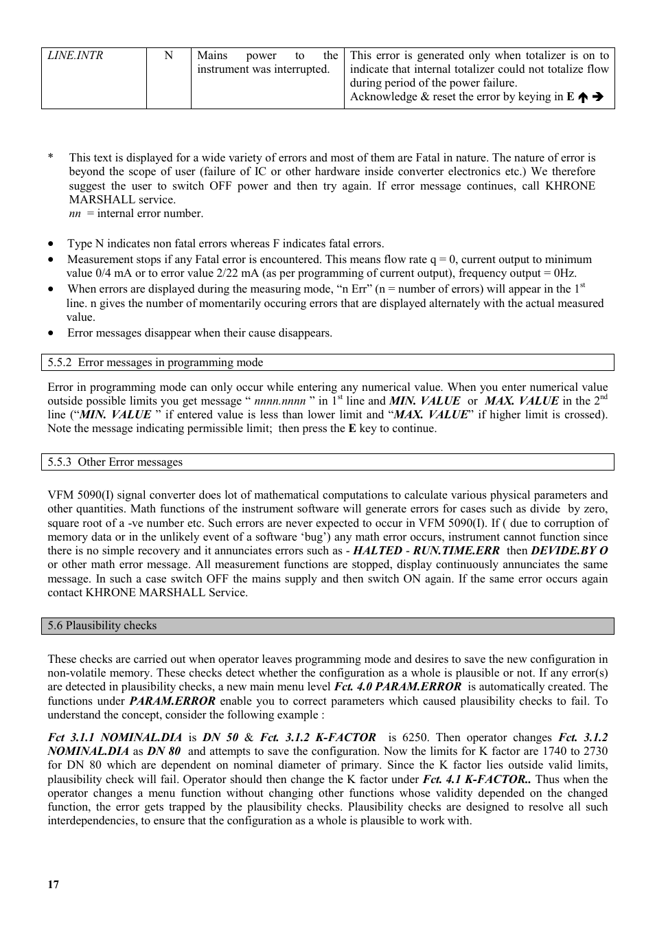 KROHNE VFM 5090 EN User Manual | Page 20 / 81