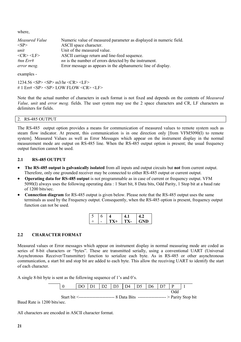 KROHNE VFM 5090 EN User Manual | Page 24 / 81