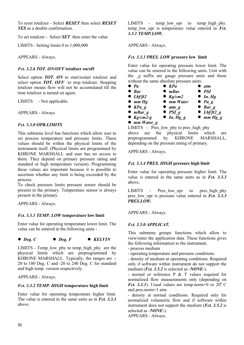 KROHNE VFM 5090 EN User Manual | Page 34 / 81