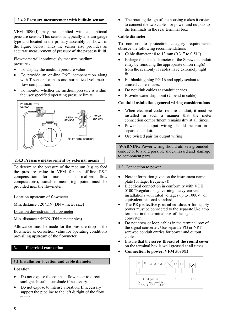 KROHNE VFM 5090 EN User Manual | Page 8 / 81