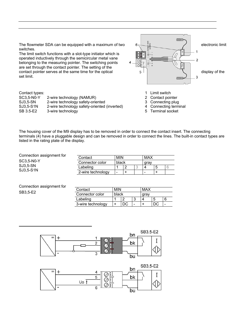 KROHNE DA Flap-type EN User Manual | Page 10 / 20