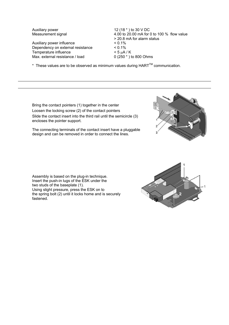 KROHNE DA Flap-type EN User Manual | Page 15 / 20