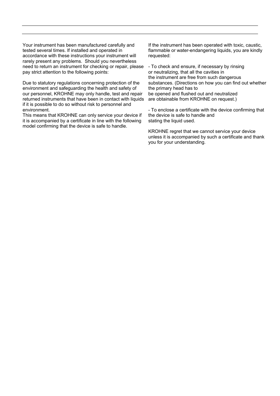 KROHNE DA Flap-type EN User Manual | Page 17 / 20