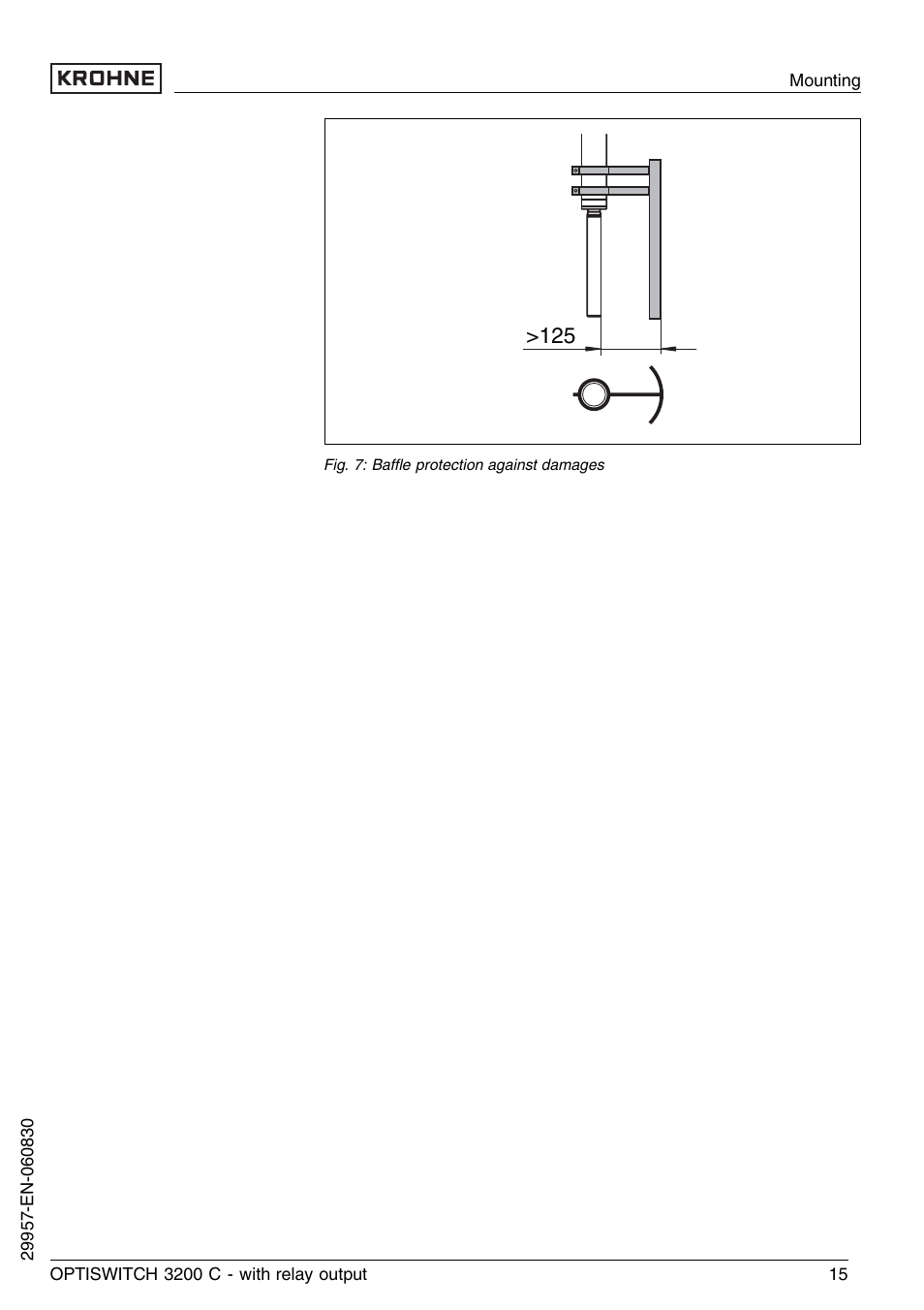 KROHNE OPTISWITCH 3200C Relay EN User Manual | Page 15 / 36