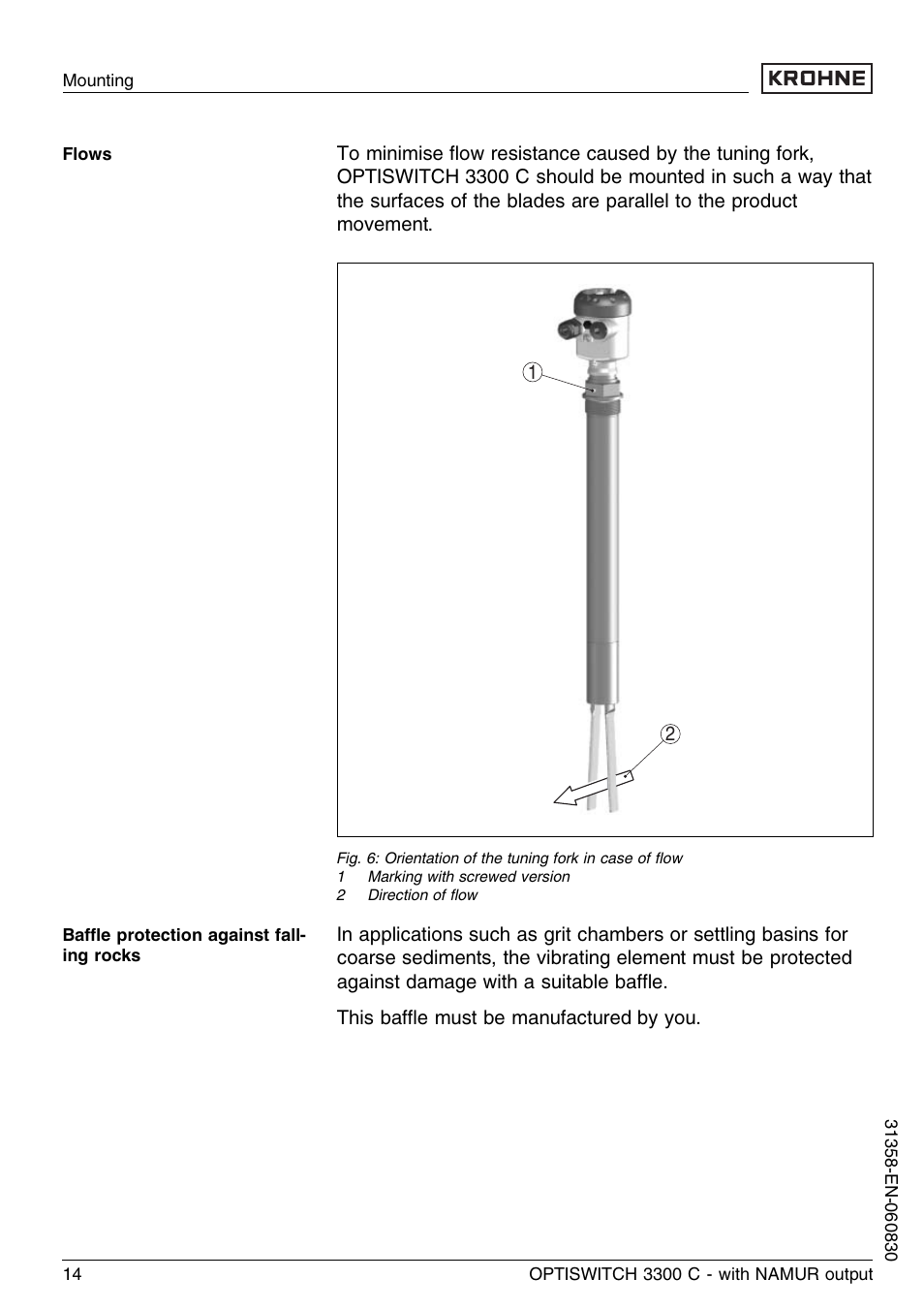 KROHNE OPTISWITCH 3300C NAMUR EN User Manual | Page 14 / 40