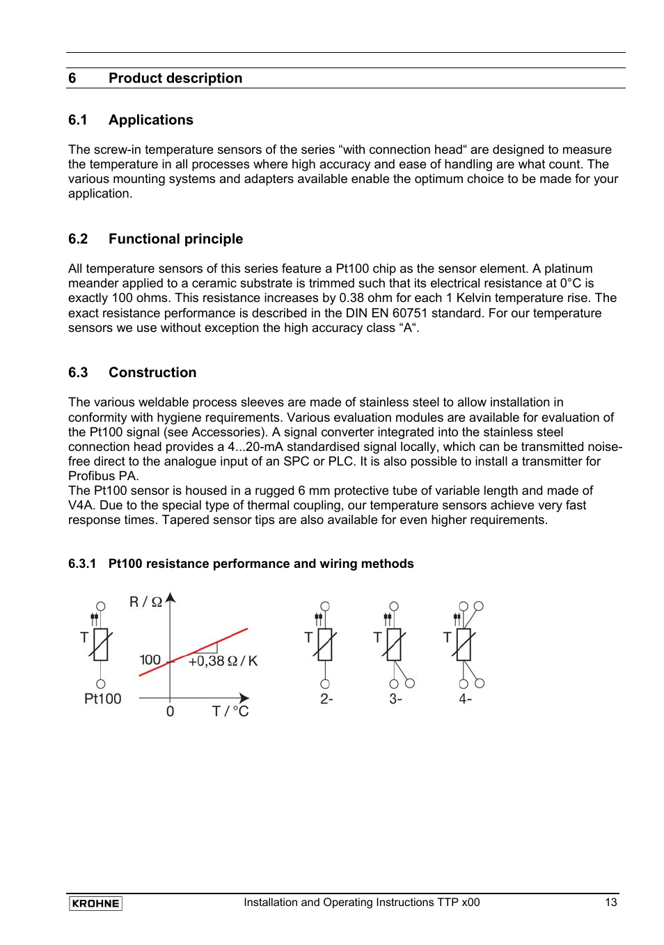 KROHNE TTP 400 EN User Manual | Page 13 / 15