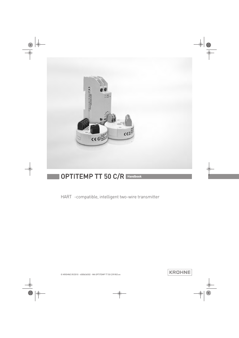 KROHNE OPTITEMP TT 50 C-R EN User Manual | 40 pages