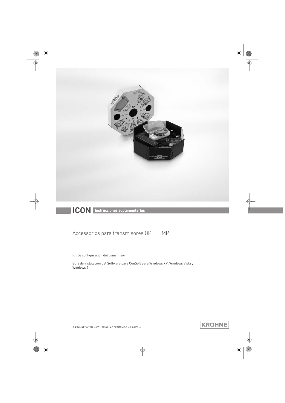 KROHNE OPTITEMP ConSoft TT 20-51 ES User Manual | 24 pages