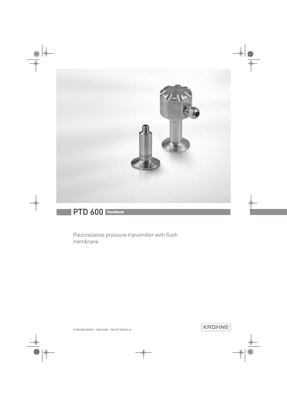 KROHNE PTD 600 EN User Manual | 24 pages