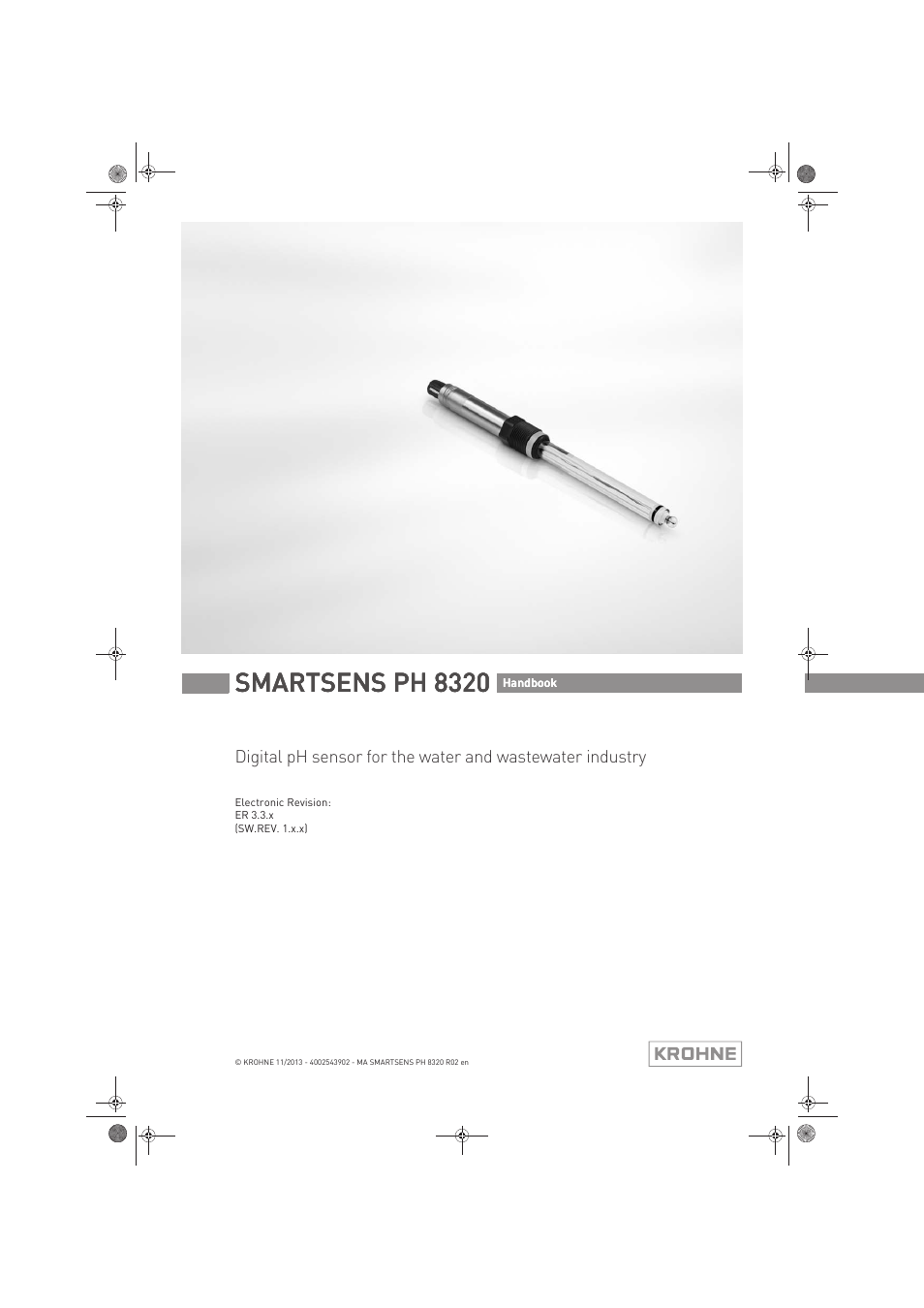 KROHNE SMARTSENS PH 8320 EN User Manual | 44 pages