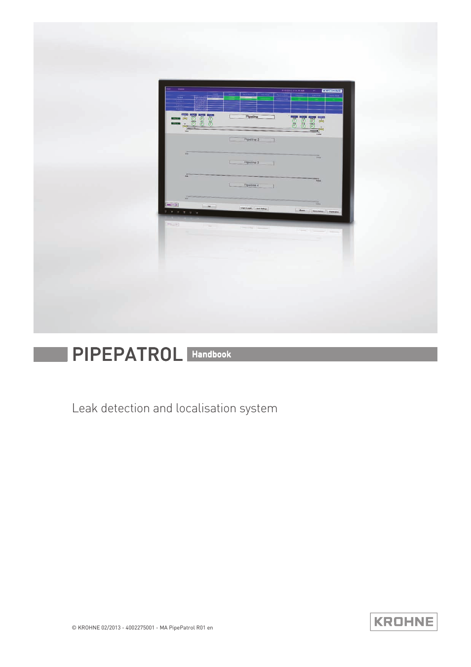 KROHNE PipePatro EN User Manual | 48 pages