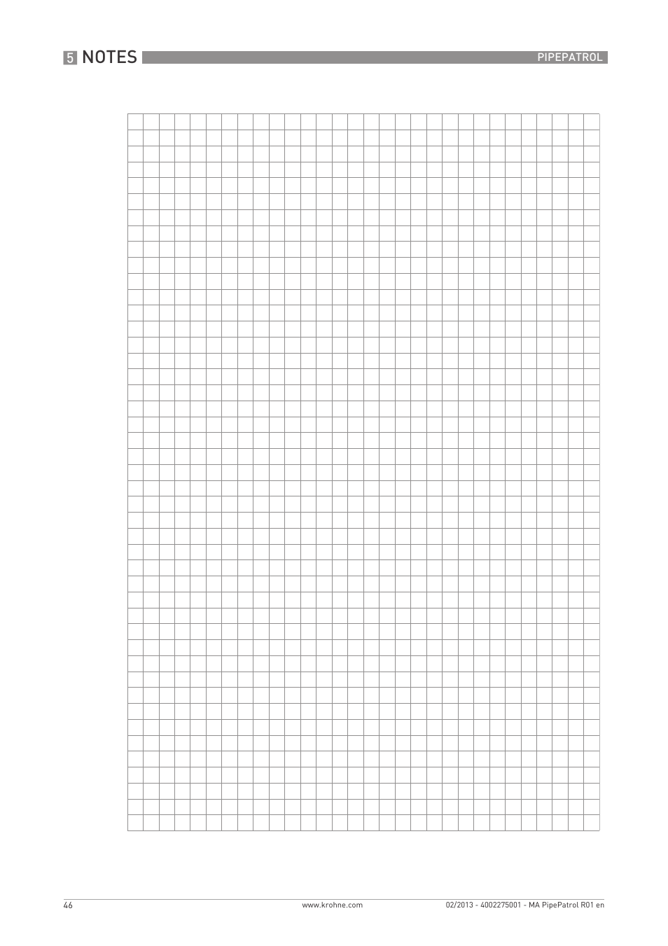KROHNE PipePatro EN User Manual | Page 46 / 48