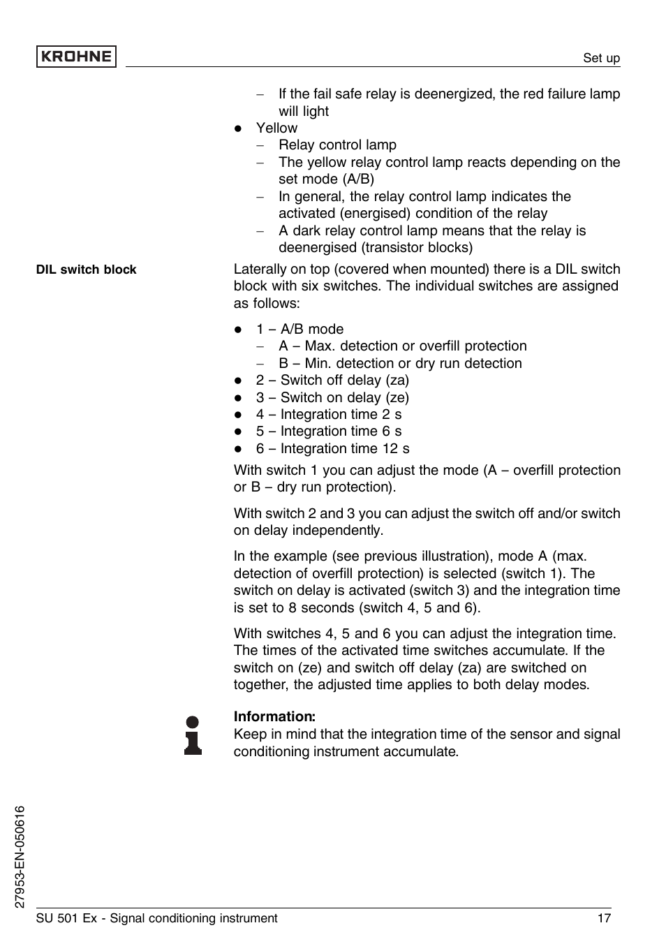 KROHNE SU 501 EX EN User Manual | Page 17 / 36