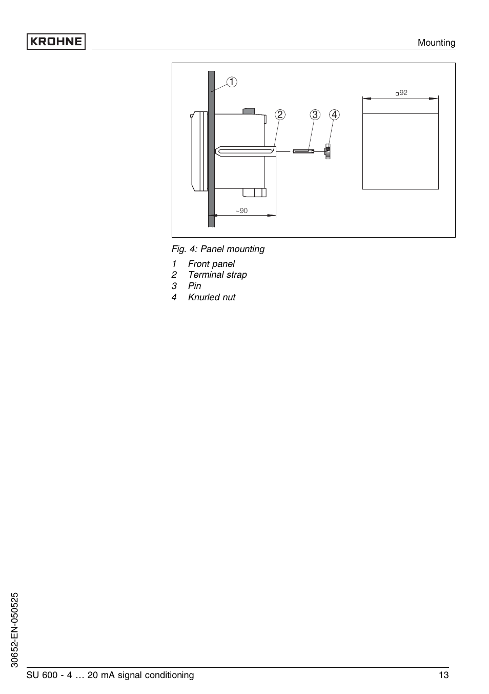 KROHNE SU 600 EN User Manual | Page 13 / 36