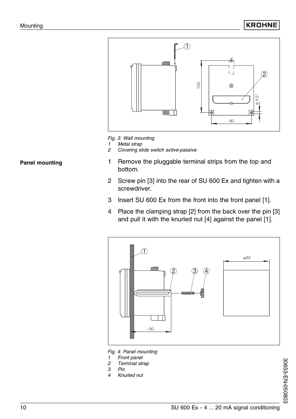 KROHNE SU 600 Ex EN User Manual | Page 10 / 32