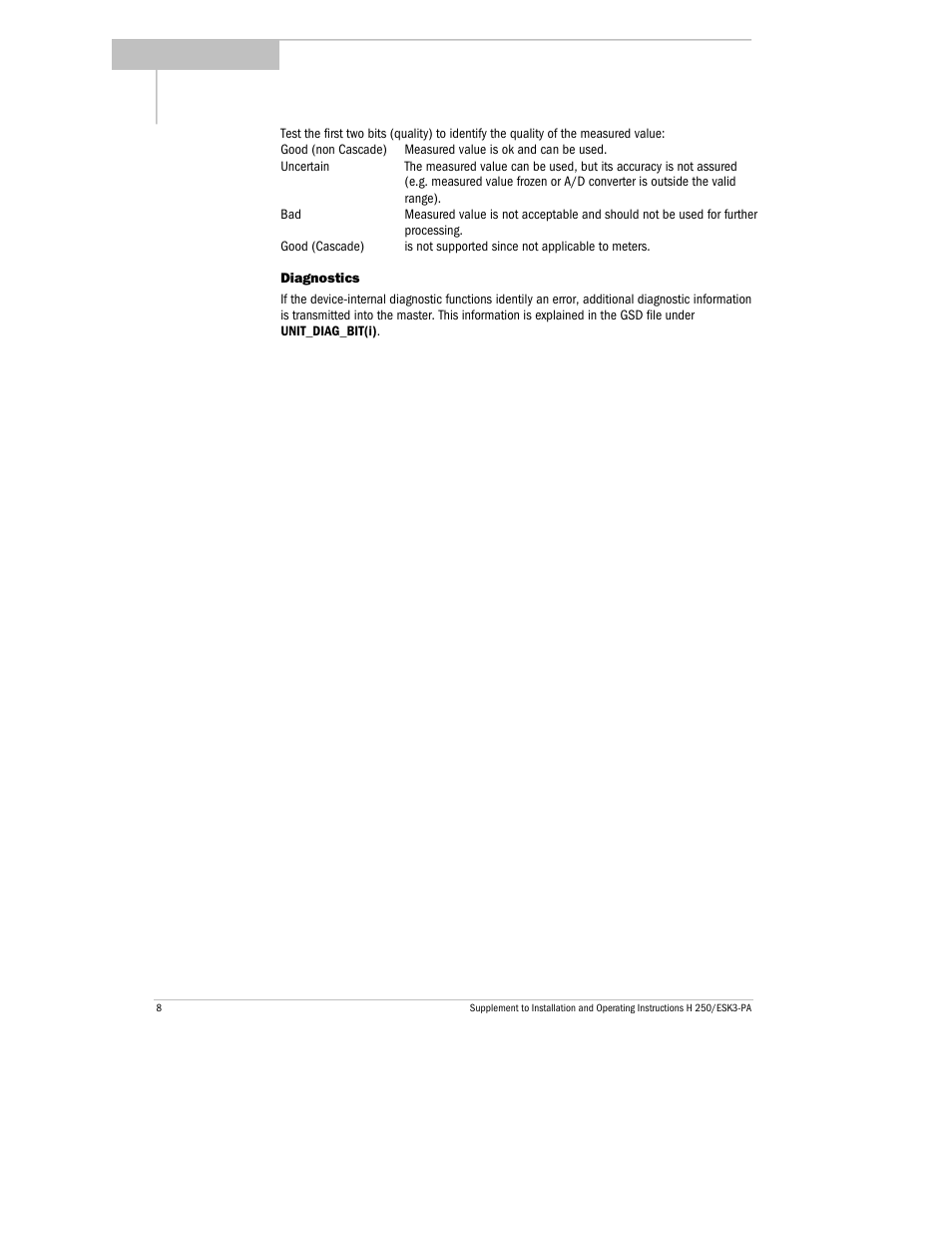 KROHNE H250 M9 PROFIBUS PA EN User Manual | Page 8 / 11