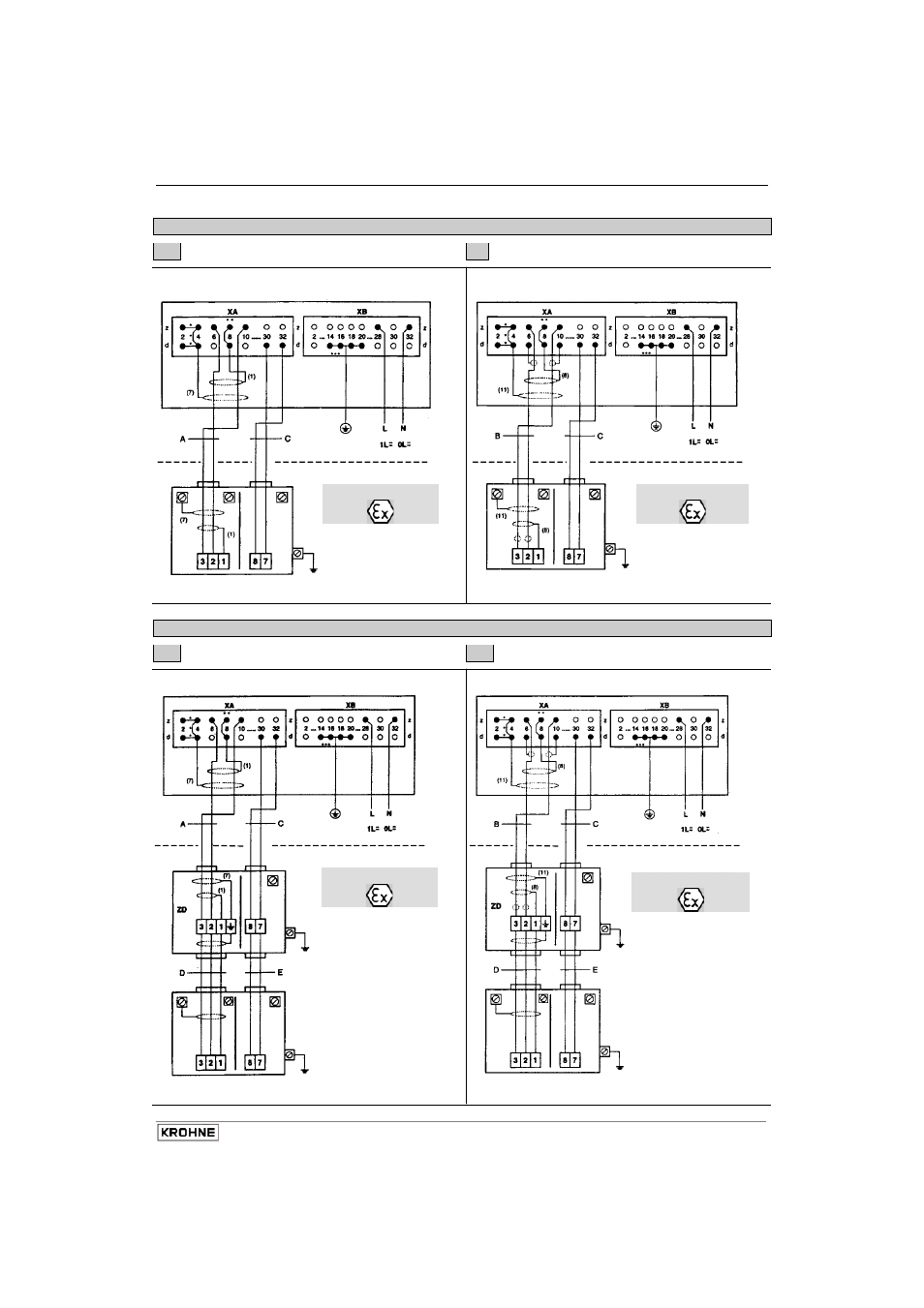 Ifc 210 e-eex, Primary head | KROHNE IFC 210 E Short EN User Manual | Page 11 / 27