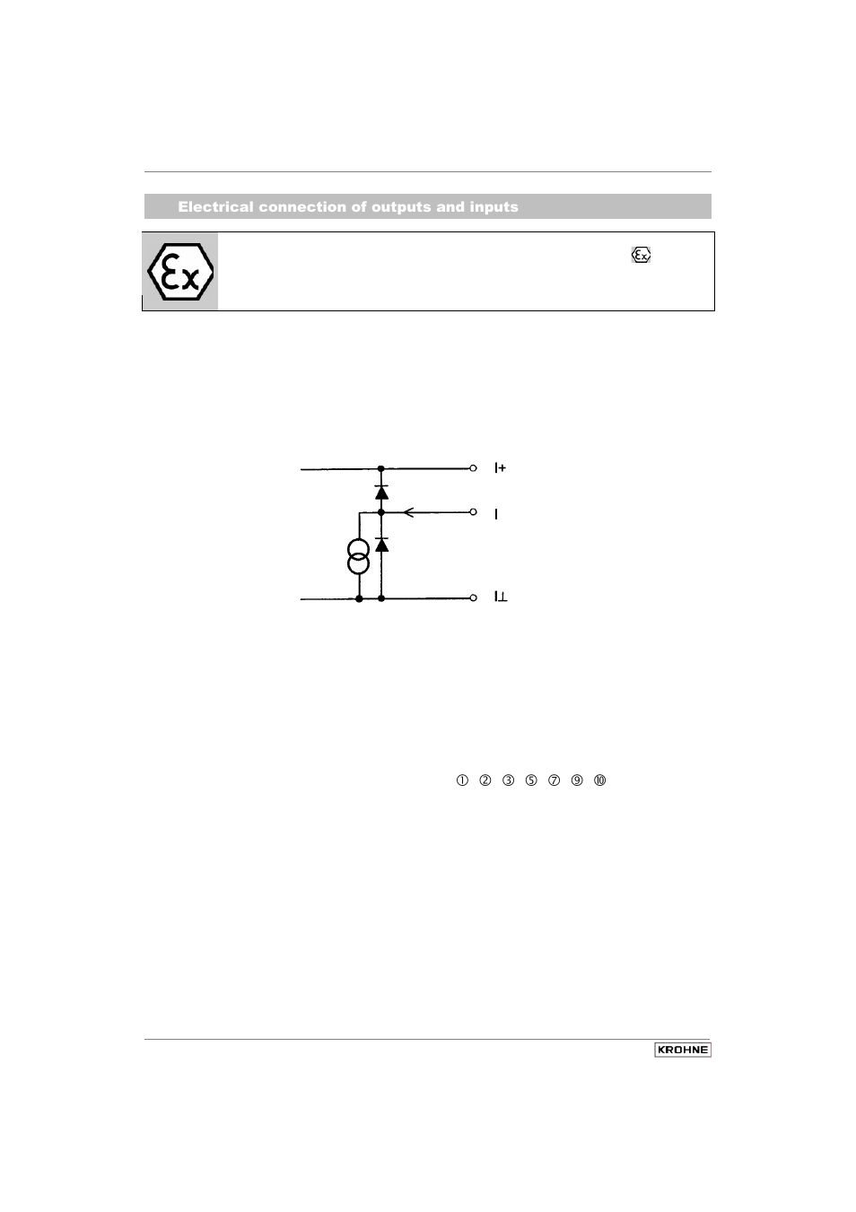 KROHNE IFC 210 E Short EN User Manual | Page 12 / 27