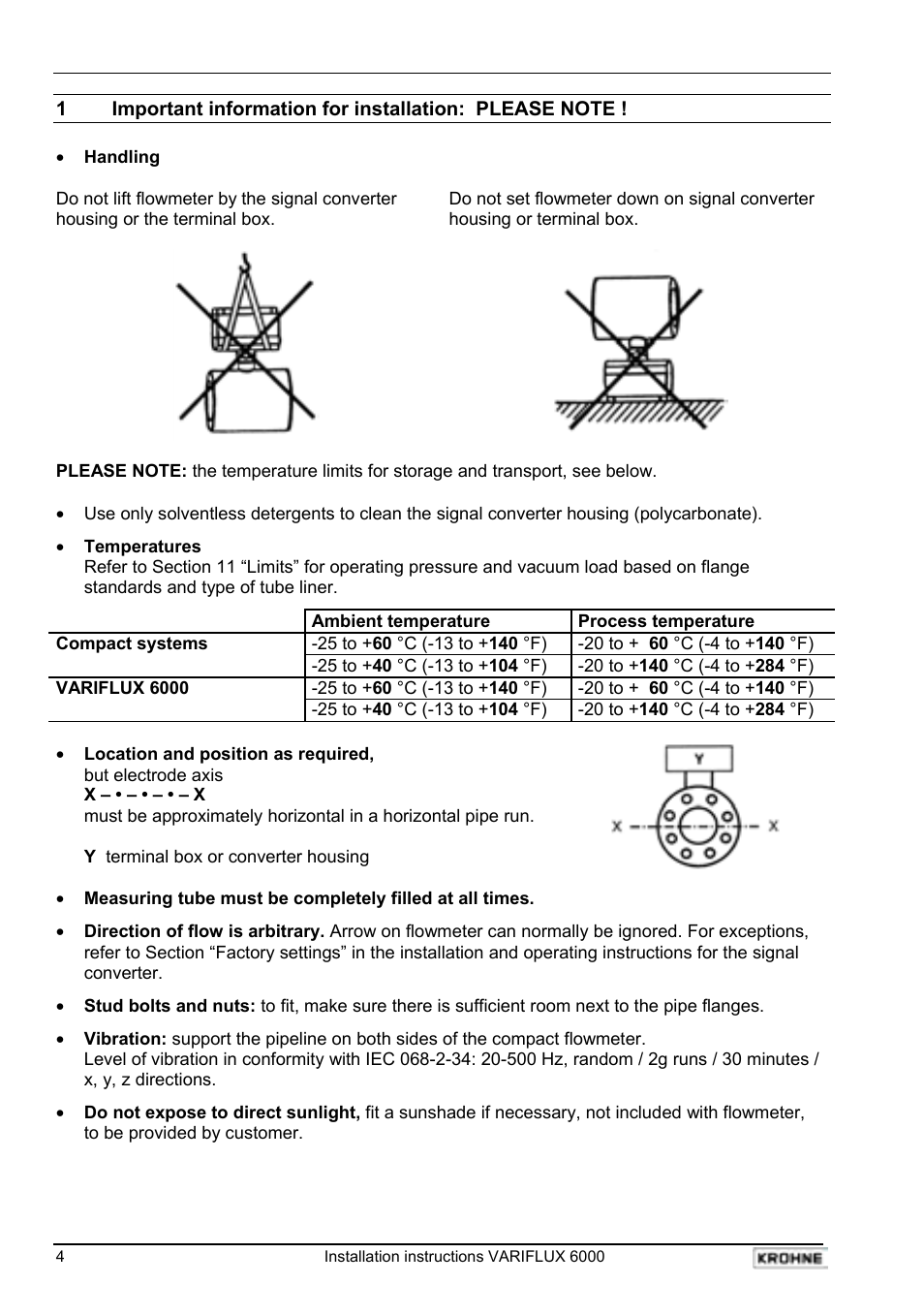 KROHNE VARIFLUX 6000 EN User Manual | Page 4 / 15
