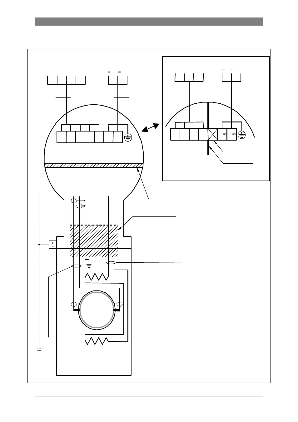 Hazardous locations of zone 1 and 2, 7 connection diagram, Option: modis | Flow tube, Eifs 4000…-eex primary head, Coil b1 b ⊥ b2 i+ i l n, Ifc 090-eex signal converter, Ecoil | KROHNE ALTOFLUX IFM 4080 K EEx EN User Manual | Page 23 / 30
