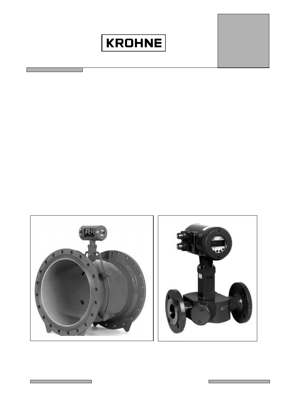 KROHNE UFM 500 EN User Manual | 52 pages