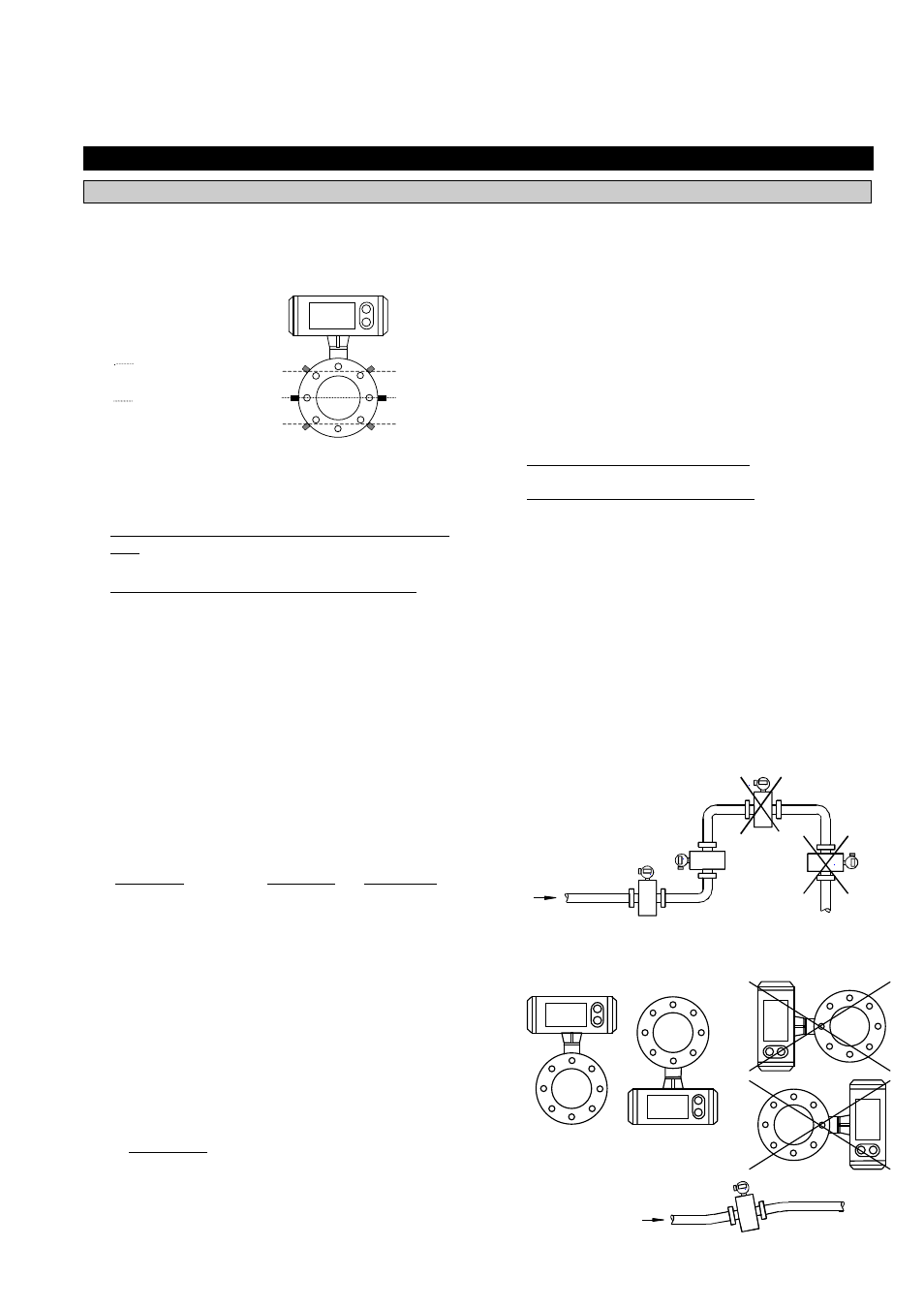 Part a system installation and start-up | KROHNE UFM 500 EN User Manual | Page 5 / 52