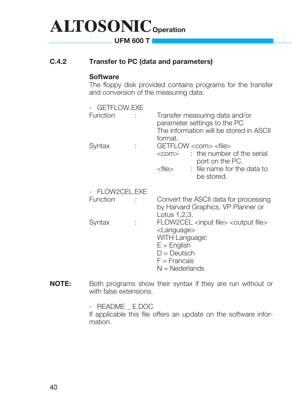 Altosonic | KROHNE UFM 600T EN User Manual | Page 41 / 93