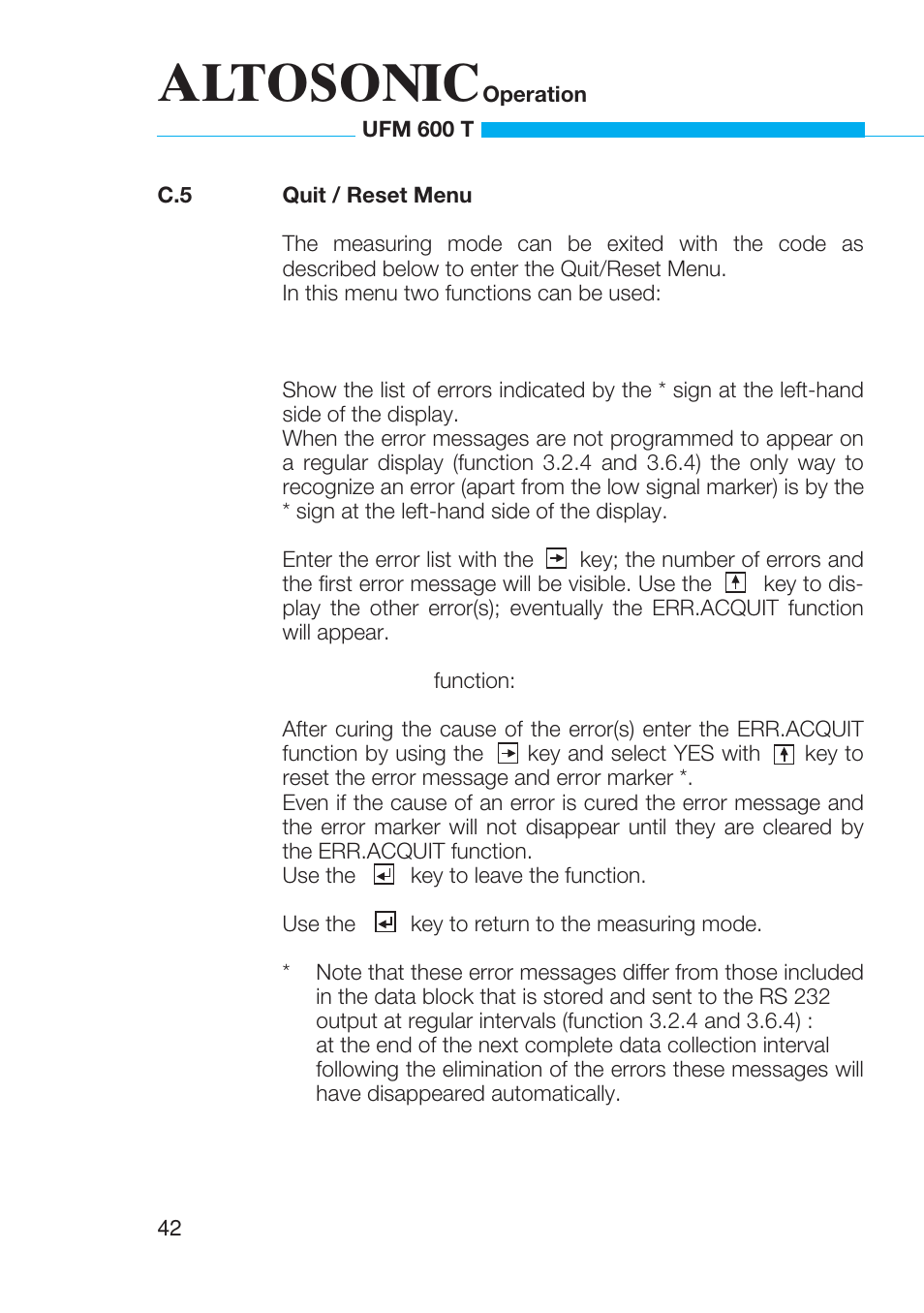 Altosonic | KROHNE UFM 600T EN User Manual | Page 43 / 93