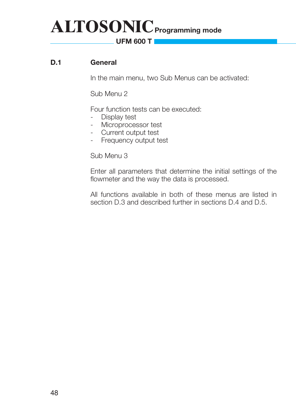 Altosonic | KROHNE UFM 600T EN User Manual | Page 51 / 93