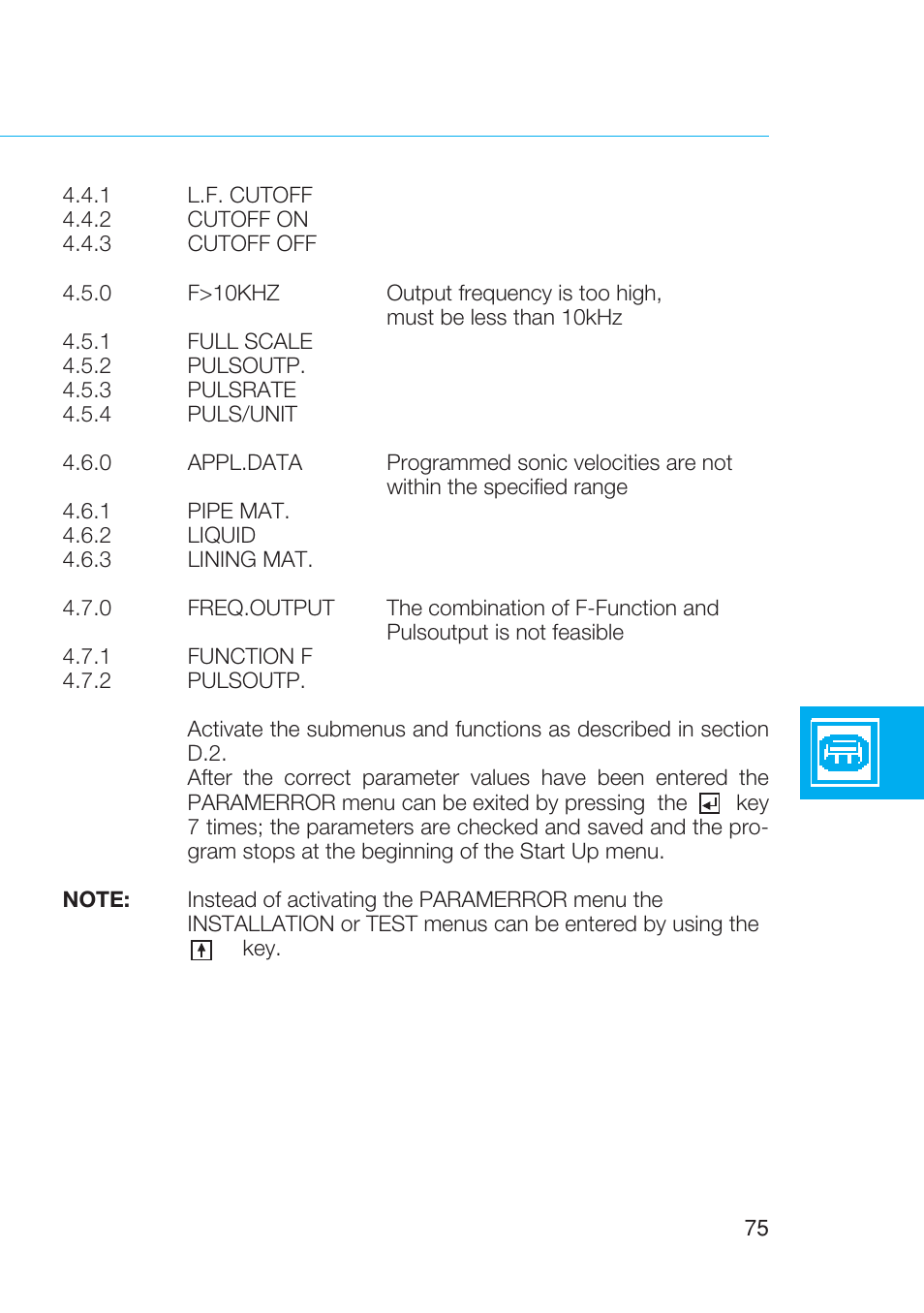 KROHNE UFM 600T EN User Manual | Page 78 / 93