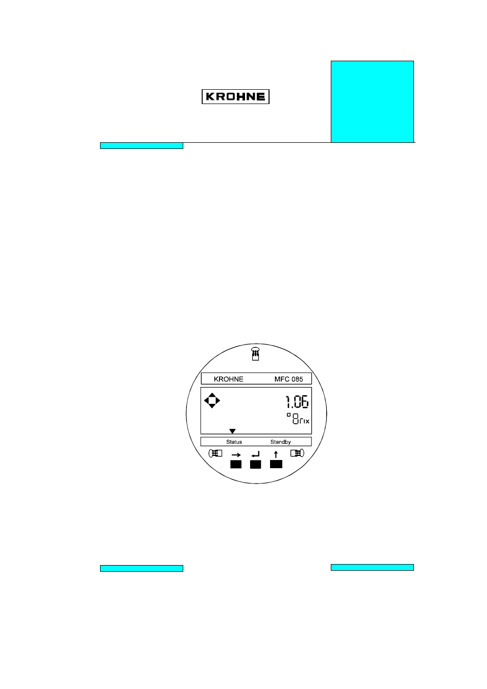 KROHNE CORIMASS MFC 85 EN User Manual | 26 pages