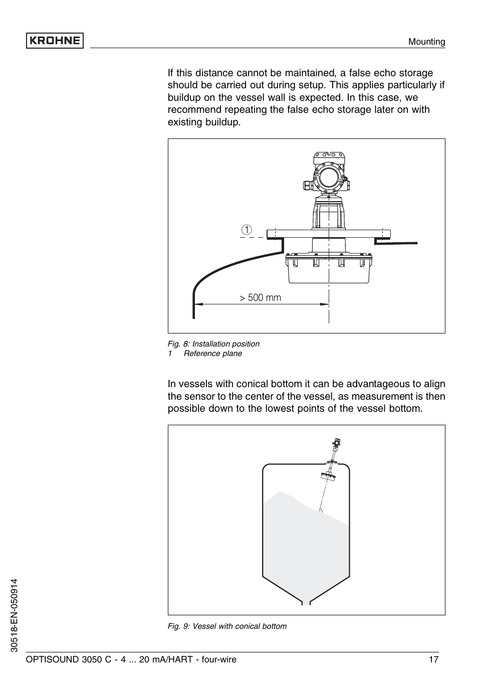 KROHNE OPTISOUND 3050C 4wire EN User Manual | Page 17 / 52