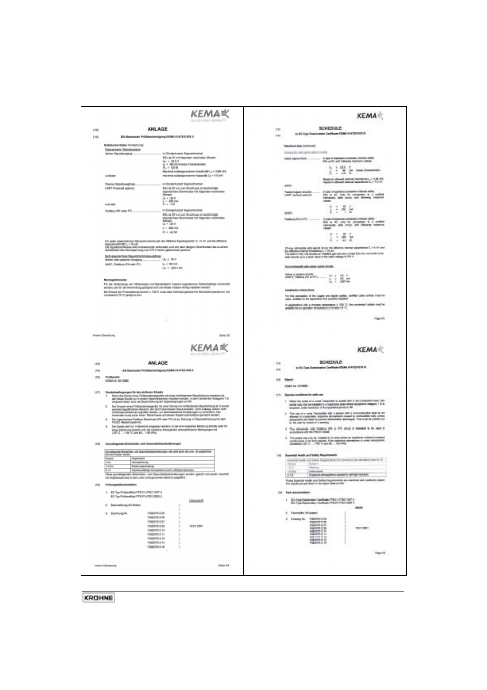 KROHNE BM 100A ATEX EN User Manual | Page 17 / 18