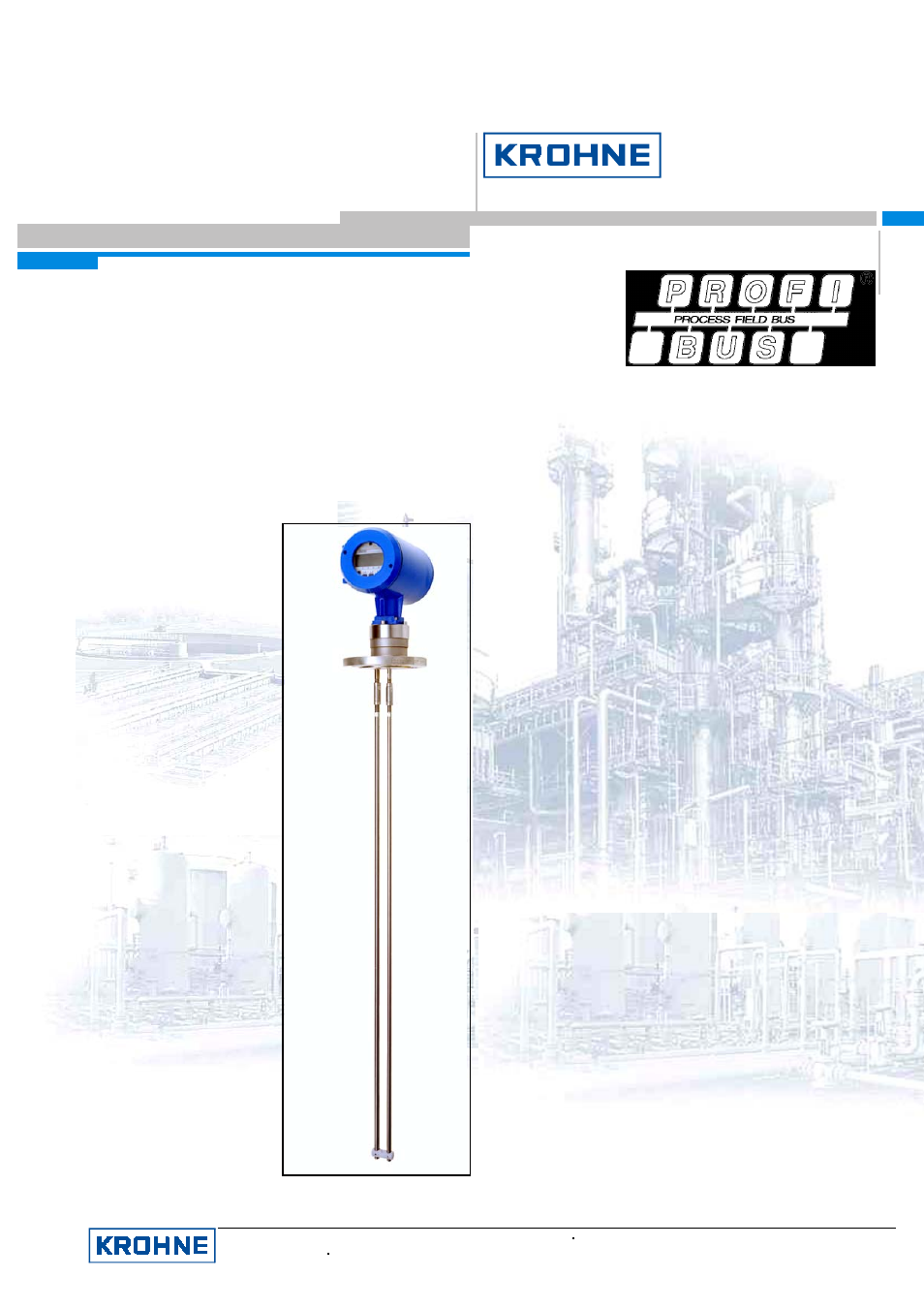 KROHNE BM 100A PROFIBUS PA EN User Manual | 7 pages