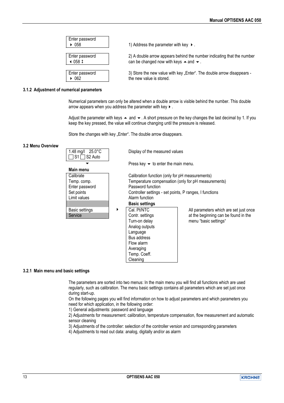 KROHNE OPTISENS AAC 050 EN User Manual | Page 13 / 32