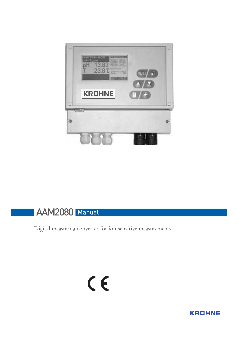 KROHNE OPTISENS PAM 2080 EN User Manual | 55 pages