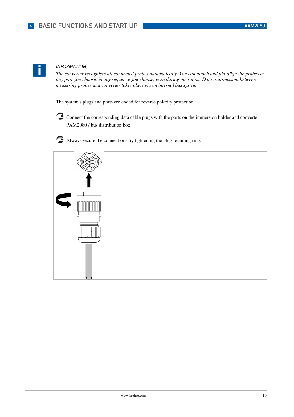 KROHNE OPTISENS PAM 2080 EN User Manual | Page 16 / 55