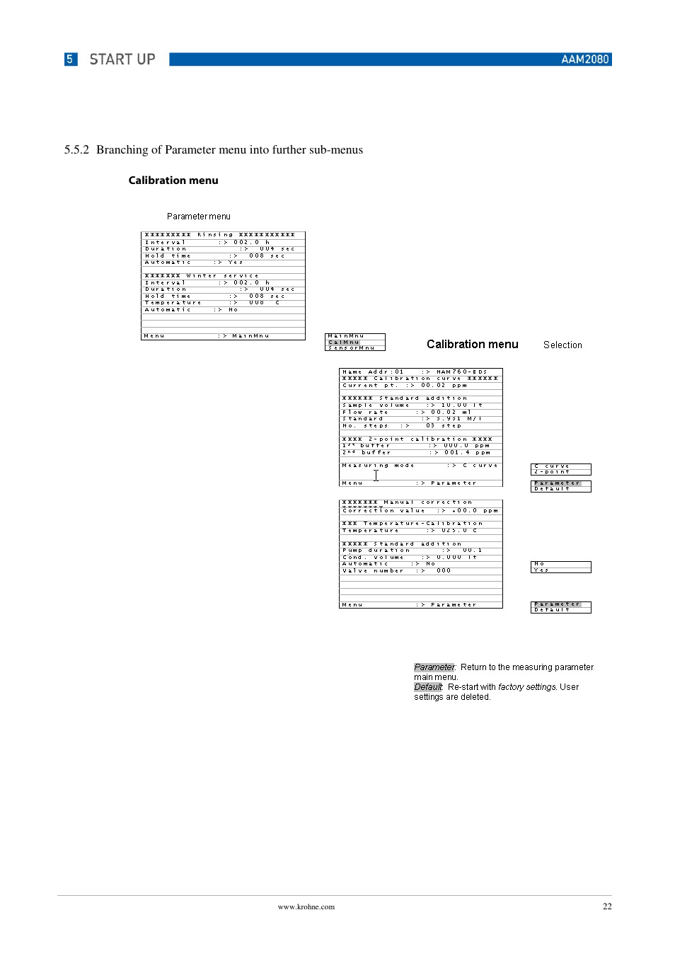 KROHNE OPTISENS PAM 2080 EN User Manual | Page 22 / 55