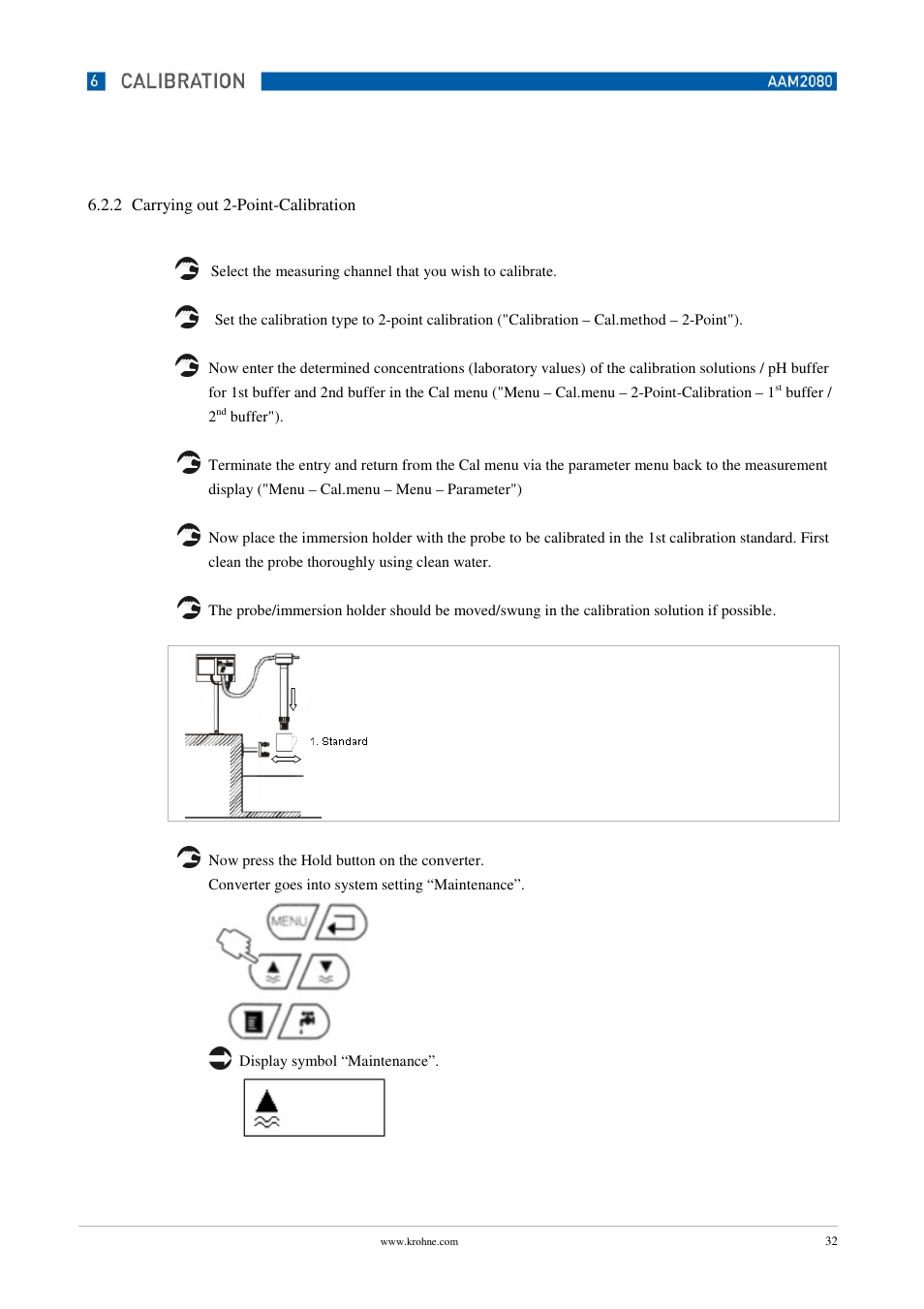 KROHNE OPTISENS PAM 2080 EN User Manual | Page 32 / 55