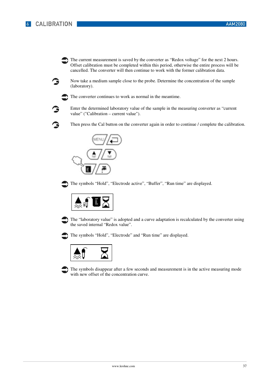 KROHNE OPTISENS PAM 2080 EN User Manual | Page 37 / 55
