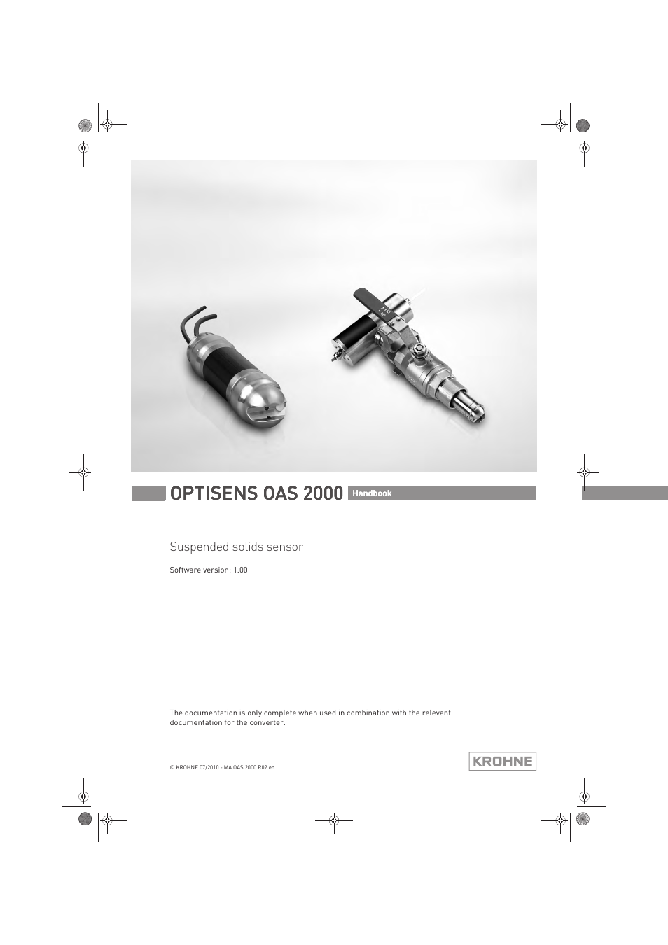 KROHNE OPTISENS OAS 2000 EN User Manual | 48 pages