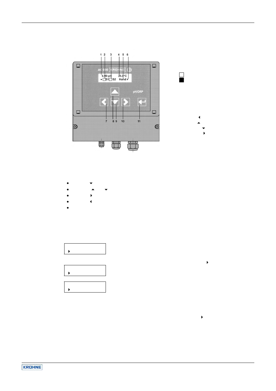 KROHNE OPTISENS PAC 050 EN User Manual | Page 12 / 30
