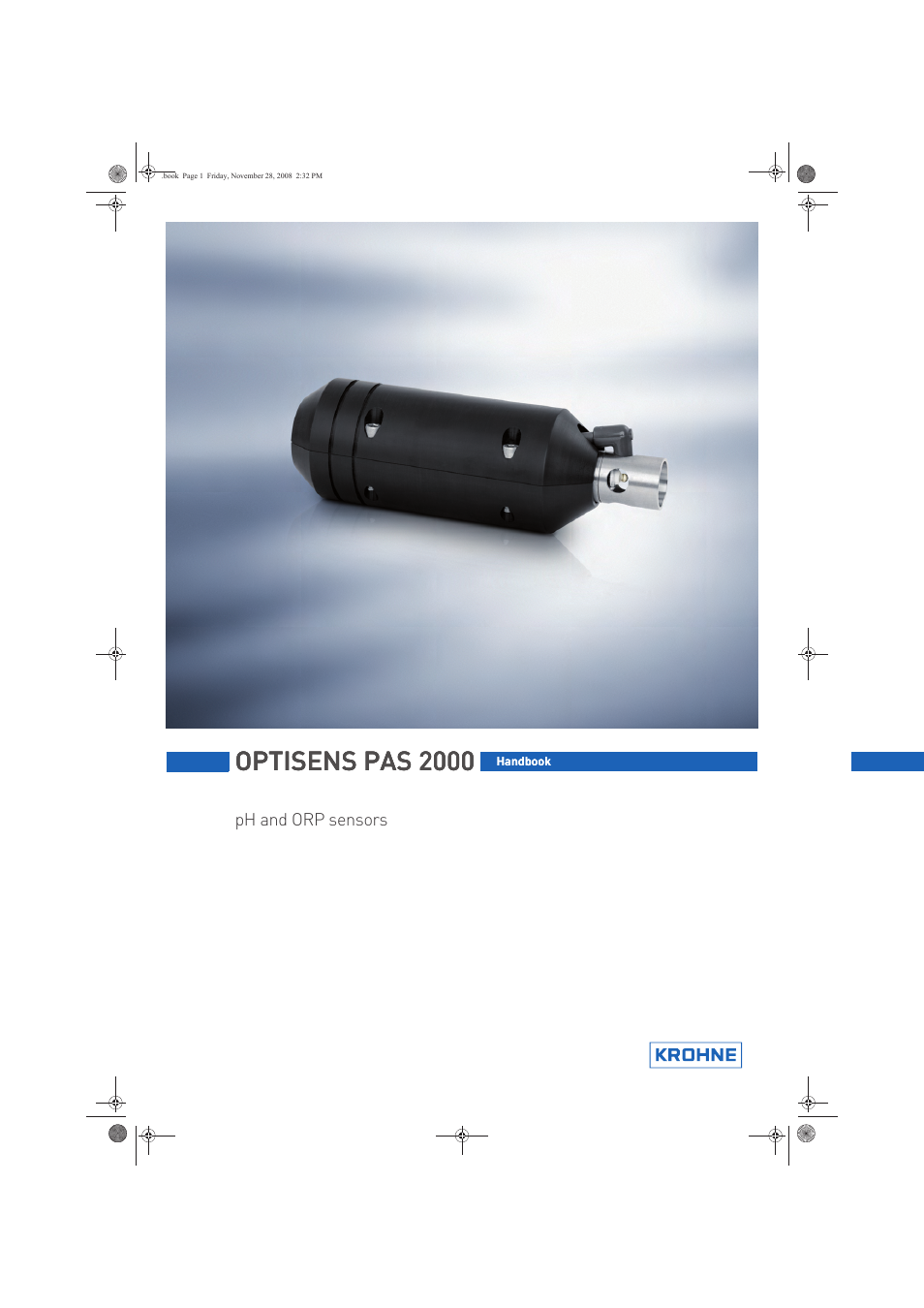 KROHNE OPTISENS PAS 2000 EN User Manual | 44 pages