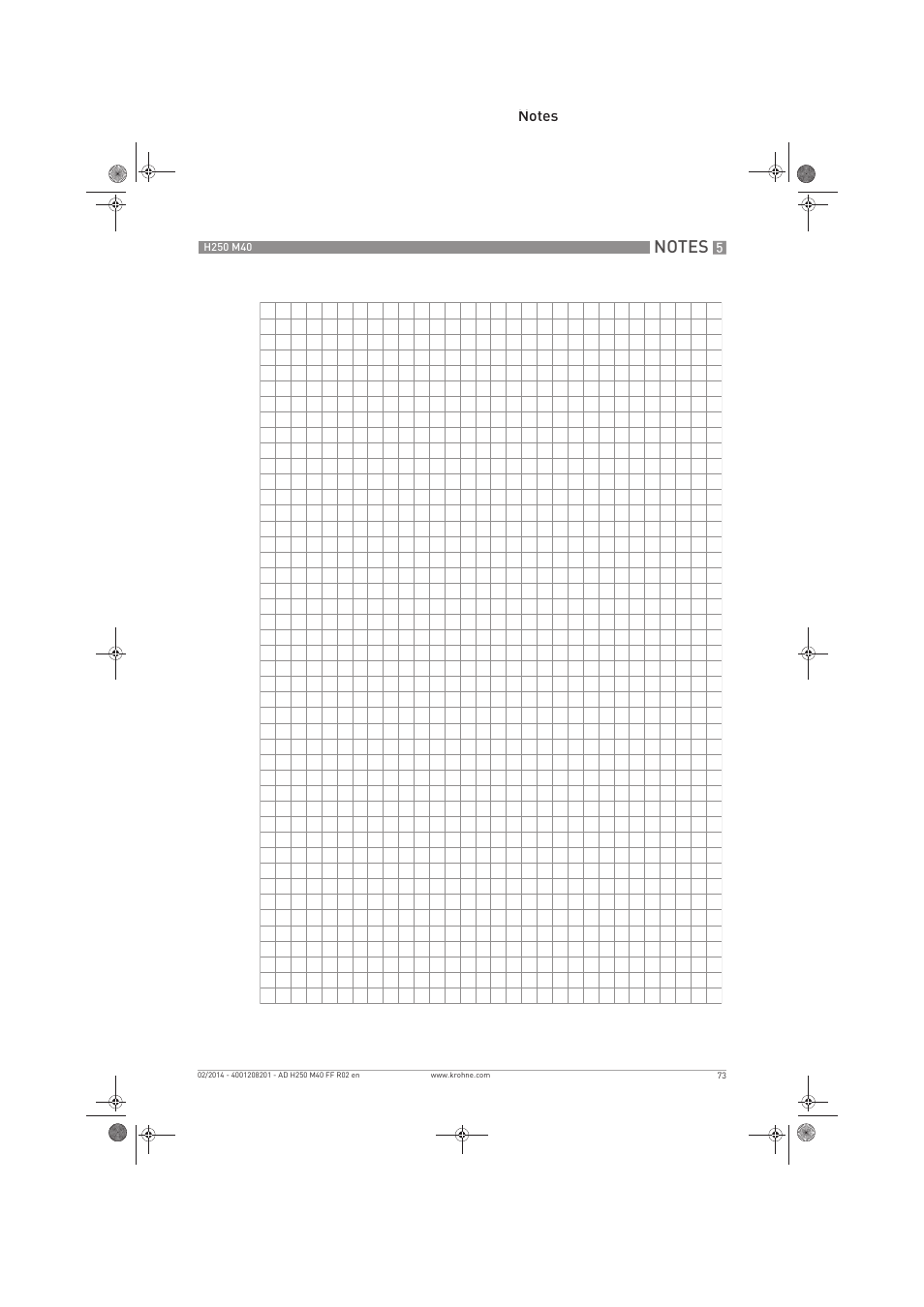 KROHNE H250 M40 FOUNDATION FIELDBUS User Manual | Page 73 / 76